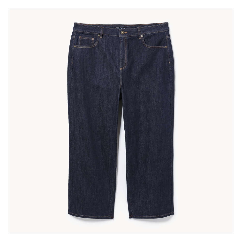 Joe Fresh Women+ Dark Wash Wide Leg Jean - 1 ea | Zehrs